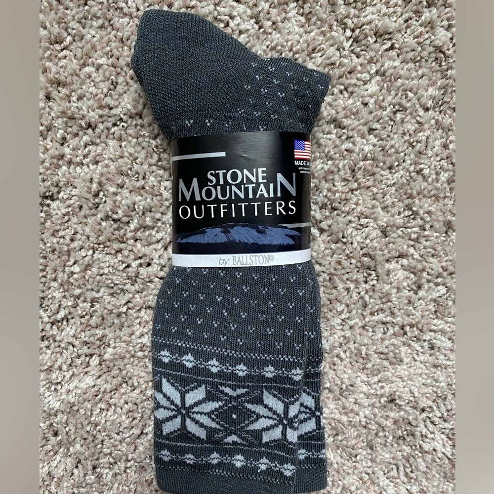 Stone mtn Outfitter Mens socks